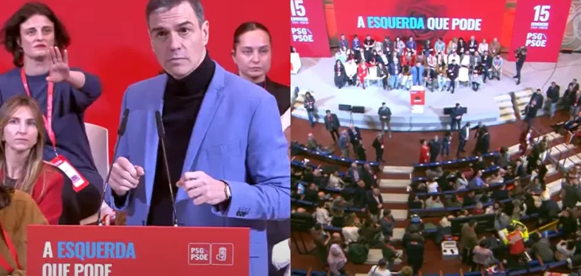 La inesperada interrupción del XV Congreso del PSOE: un giro inesperado en la política española