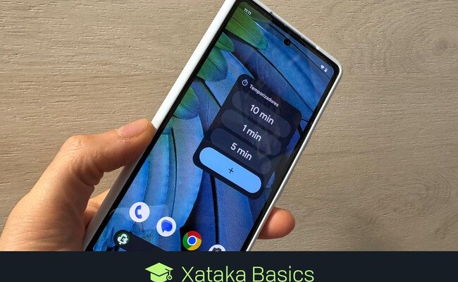 Cómo usar el nuevo widget de temporizador de Google en Android y hacer tu vida más fácil